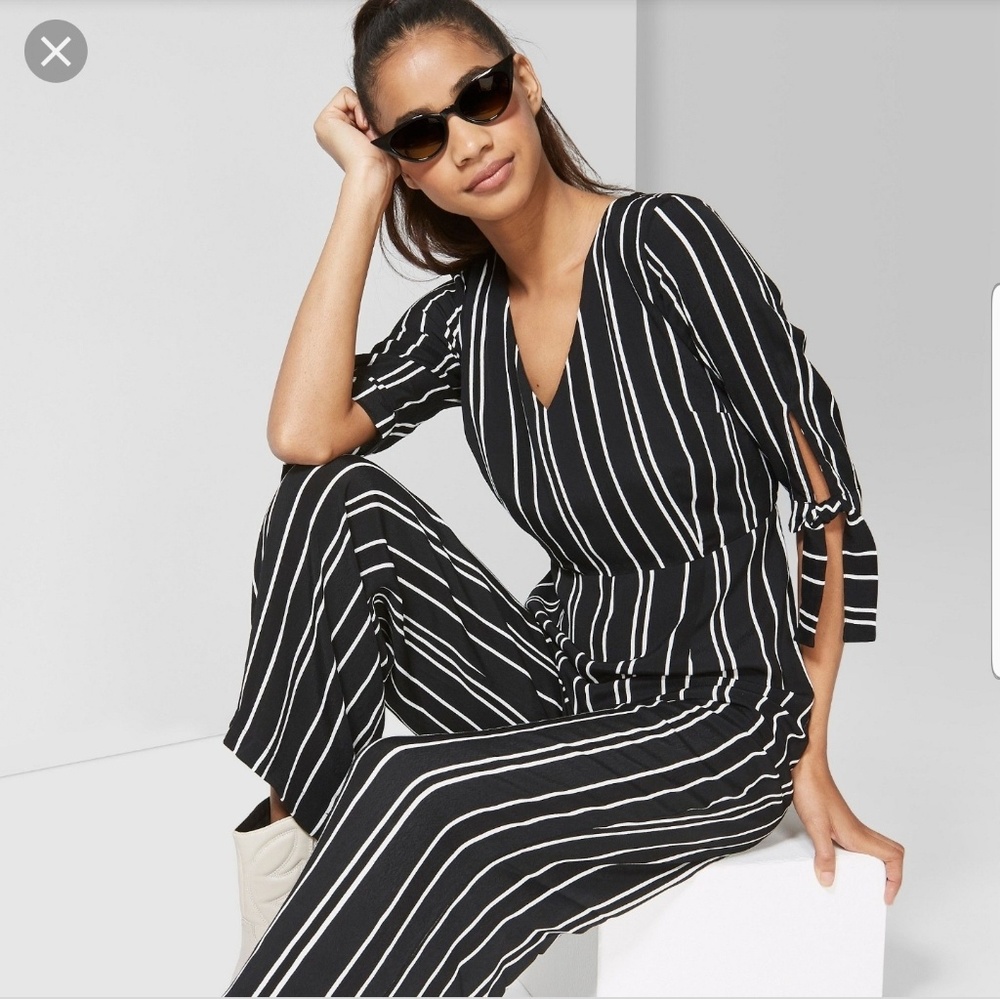 NWT super cute striped romper